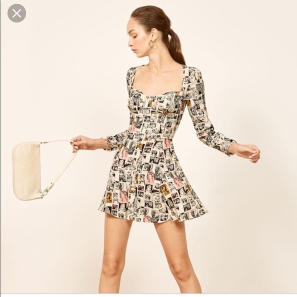 Reformation Milla Dress in Comic